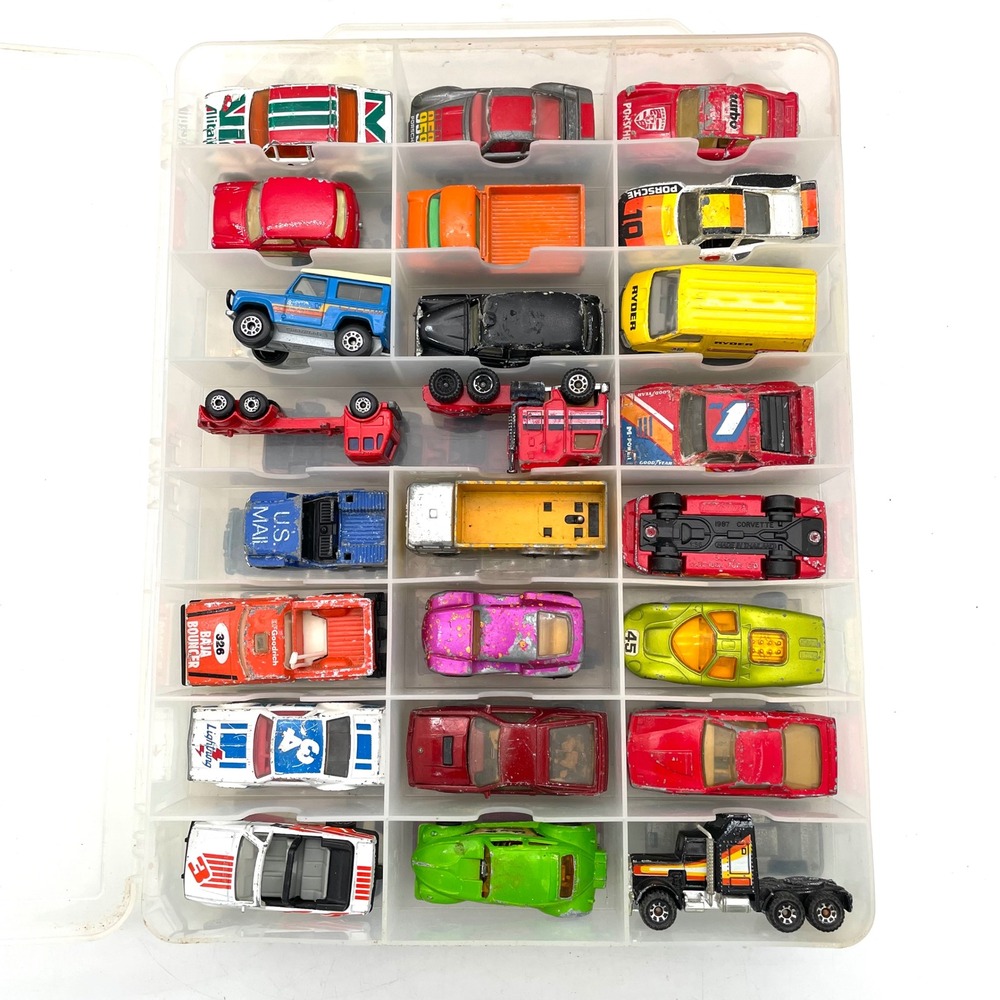 Matchbox Hot Wheels Mixed Lot Vintage 47pc 1960s-80s Kids Multi Good Collectible